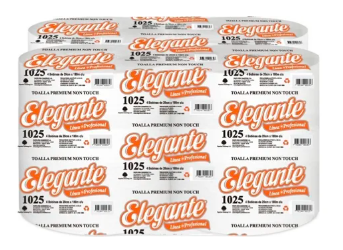 Toalla en Bobina Premium Elegante Non touch 4 X 180m 1025