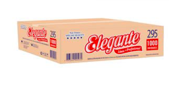 Servilleta Papel Tissue 33x27 Elegante cod.295 1000 Unidades