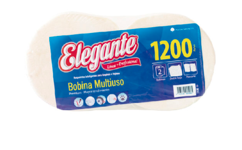 Bobina multiuso Elegante de 1200 paños código 3100