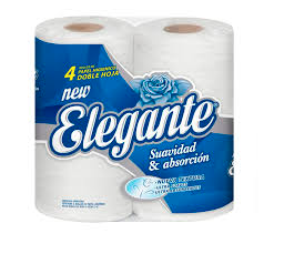 ELEGANTE PAPEL HIGIENICO 4X30 D.HOJA 915