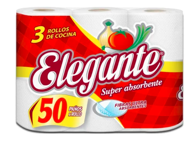 Rollo De Cocina Elegante 50 Paños X Rollo (cod 927)