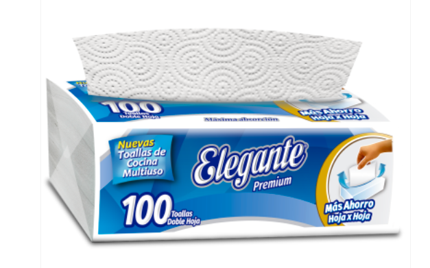 ELEGANTE PAÑO COCINA INTERCALADO 100U (COD-995)