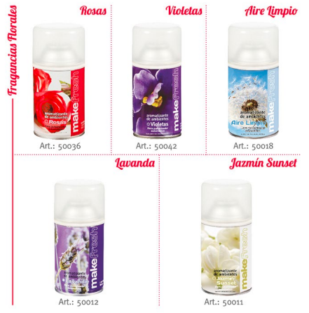 fragancias florales Make