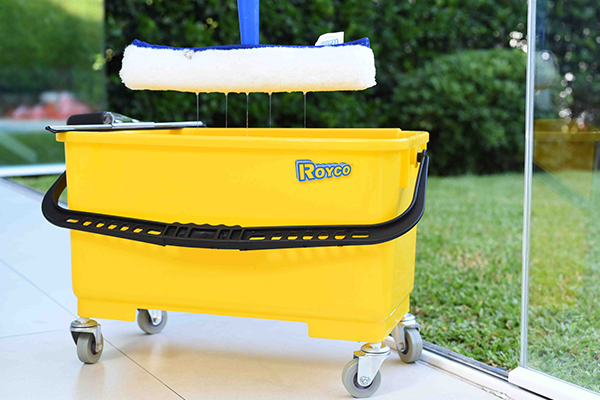 Balde Rectangular Vidriero 25 lt